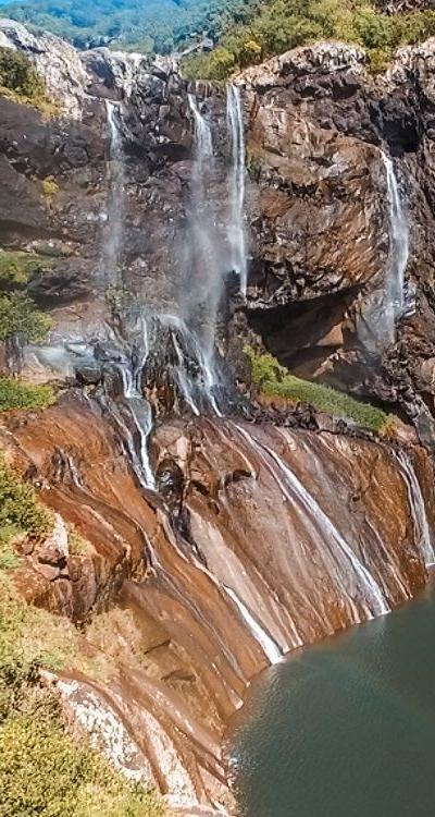 Seven Waterfalls hike, Mauritius