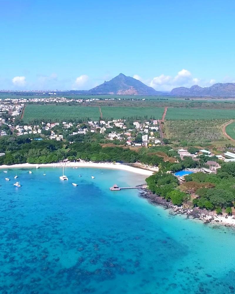 Playa de Albion en Mauricio