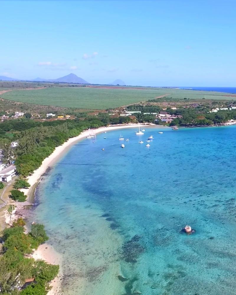 Albion Beach in Mauritius