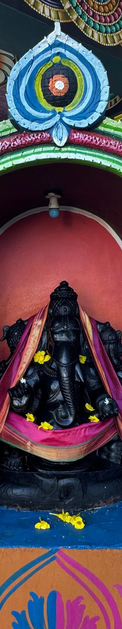 Aum Namah Shivaya Temple Mauritius | Hindu Temple in Petit Bel Air with Lord Shiva Statue Beach photo 5
