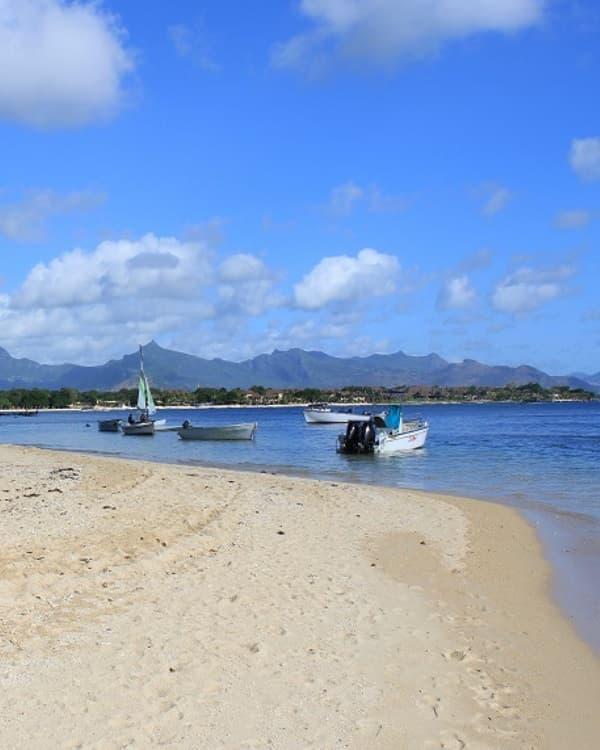 Balaclava Beach in Mauritius