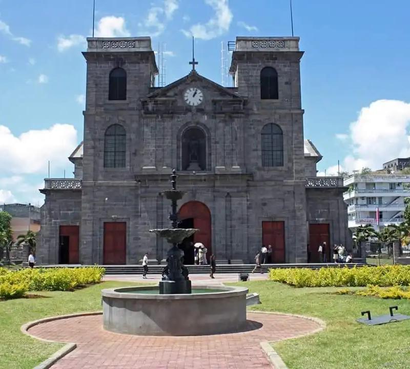 St Louis Cathedral — The Historic Stone Church of Mauritius