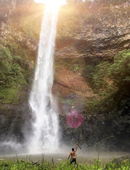 Chamarel Waterfall photo, capturing a dramatic cascade, green valley views and one of Mauritius’ most famous landscapes.