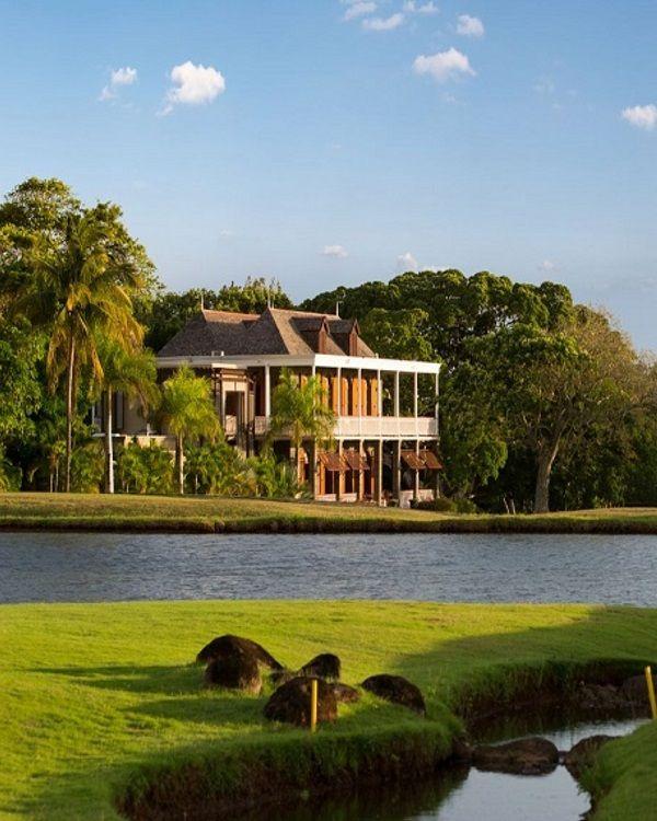 Château de Bel Ombre Mauritius, a historic estate house surrounded by gardens and south coast scenery.