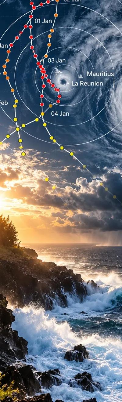 Un ciclone vicino a Mauritius? Cosa accade alla Sua vacanza