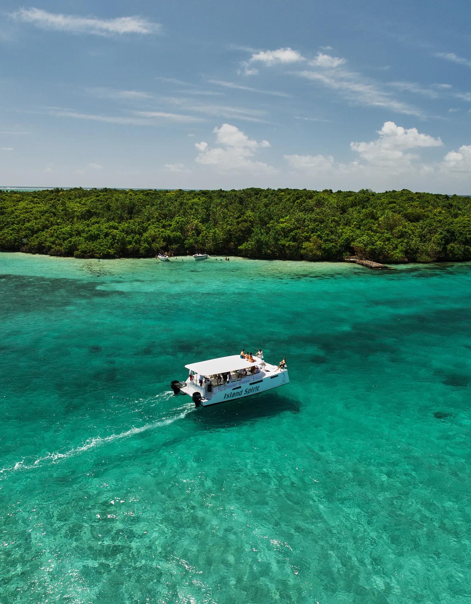 discovery-of-the-south-east-lagoon-on-shared-basis-onboard-power-catamaran