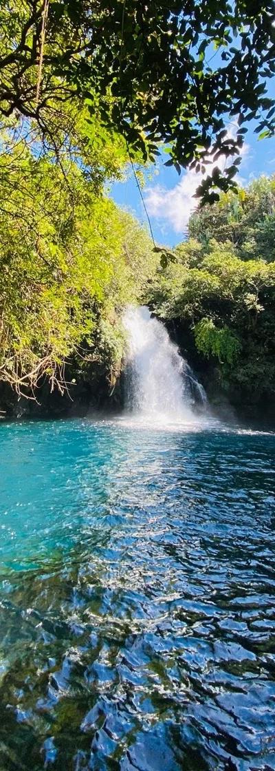 Eau Bleu Waterfall Mauritius - exact Location Beach photo 6