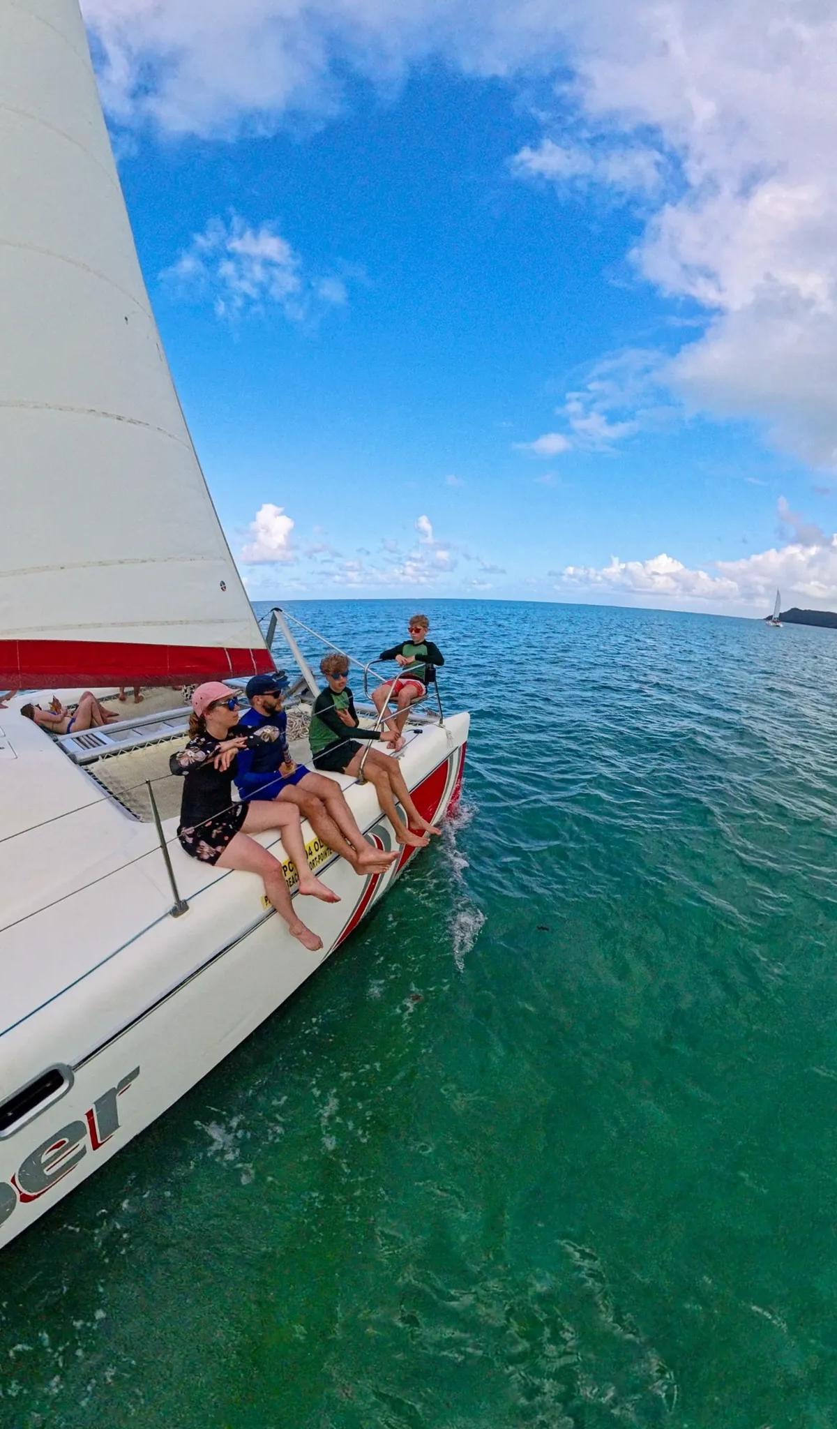 Catamaran Cruise to Ilot Bernache