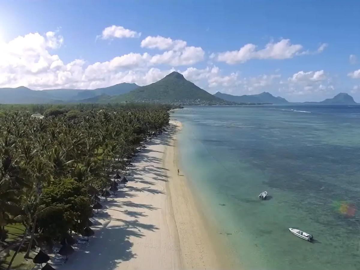 Flic en Flac Beach in Mauritius