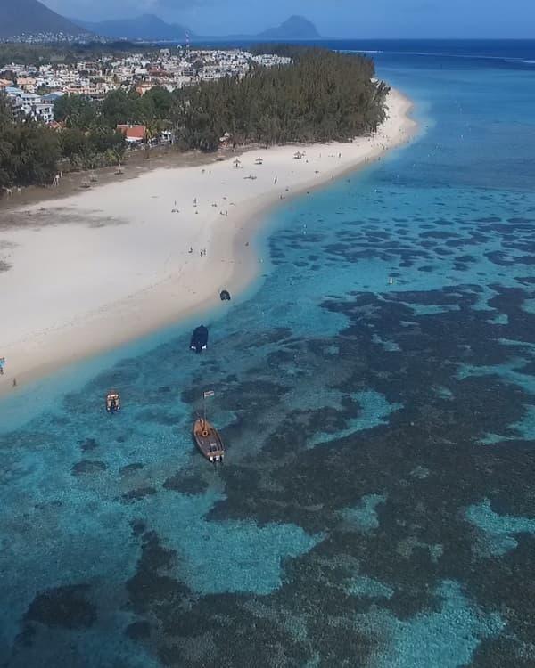 Flic en Flac Beach in Mauritius