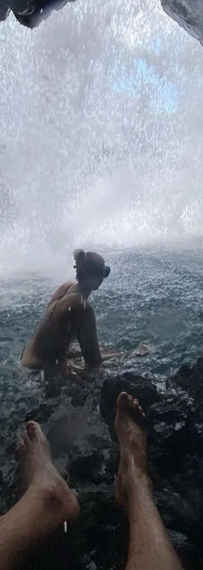 Eau Bleu Waterfall Mauritius - exact Location Beach photo 7