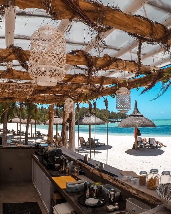 Ile aux Cerfs Beach in Mauritius