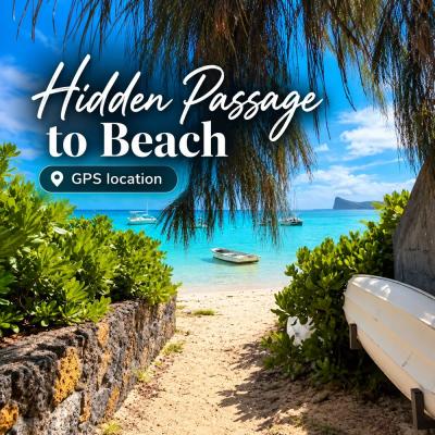 Hidden Beach Access in Mauritius: Access Paths & GPS Points
