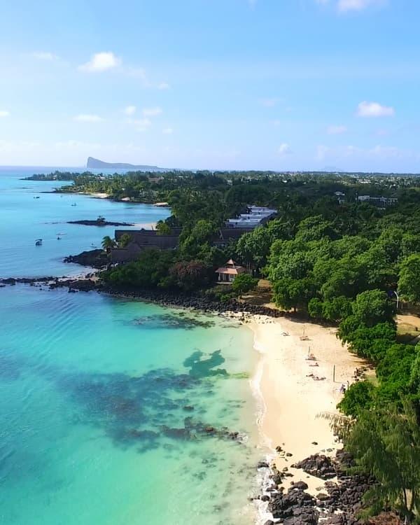 Plage de la-cuvette à Maurice