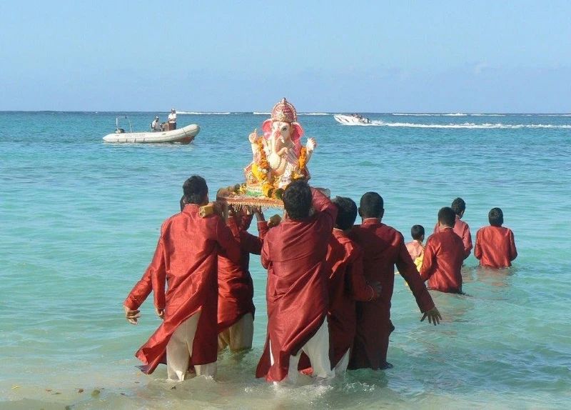 Ganesh Chaturthi in Mauritius