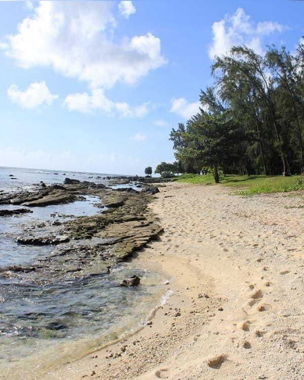 Pointe aux Piments Beach in Mauritius