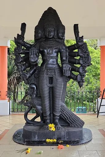 Pointe des Lascars Hindu Spiritual Park Mauritius | Peaceful Ganesha Temple by the Sea