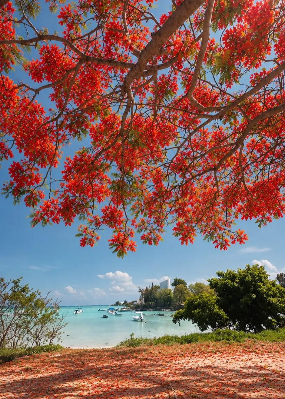 Calodyne Beach Beach in Mauritius