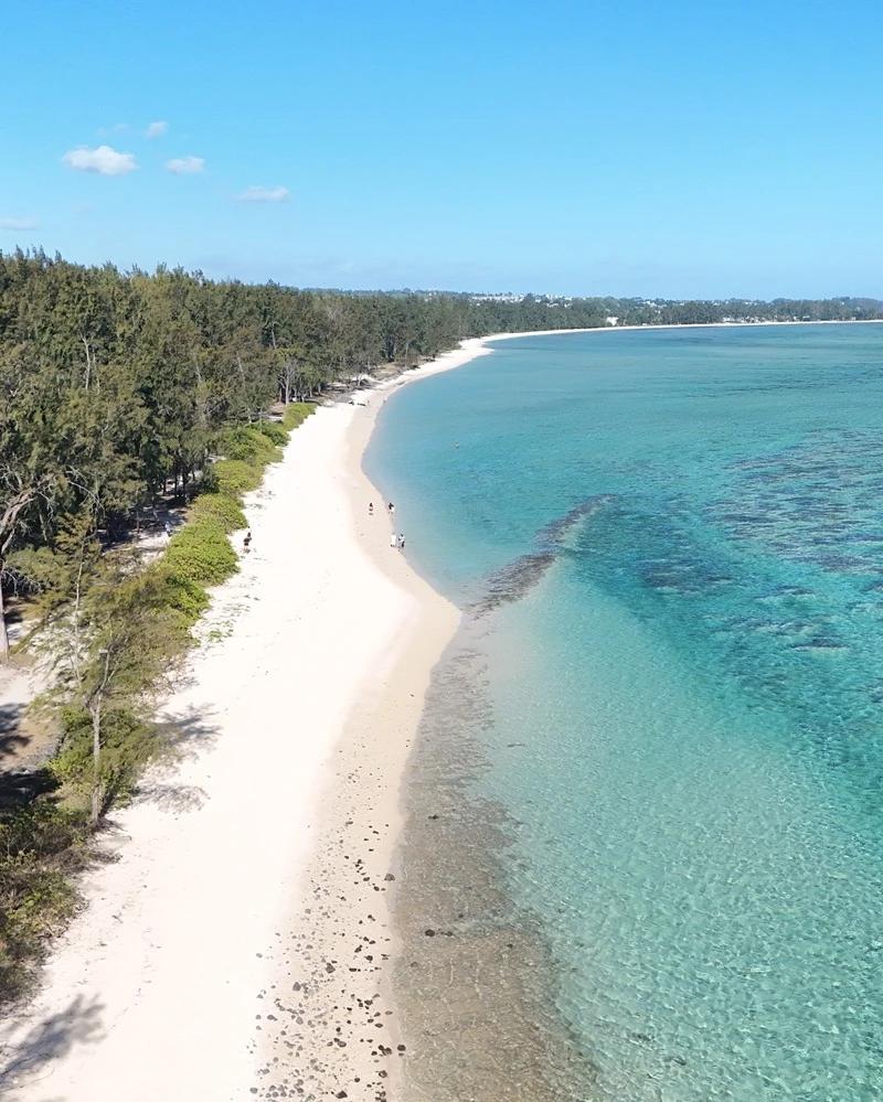 Riambel Beach in Mauritius
