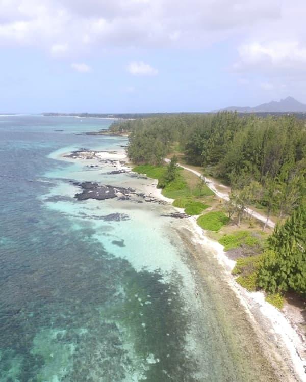 Roche Noire Beach in Mauritius