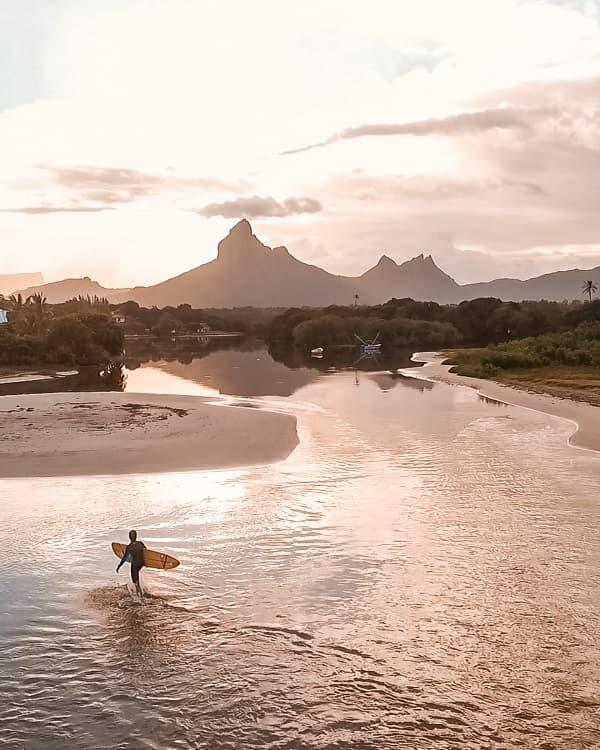 Tamarin Beach in Mauritius