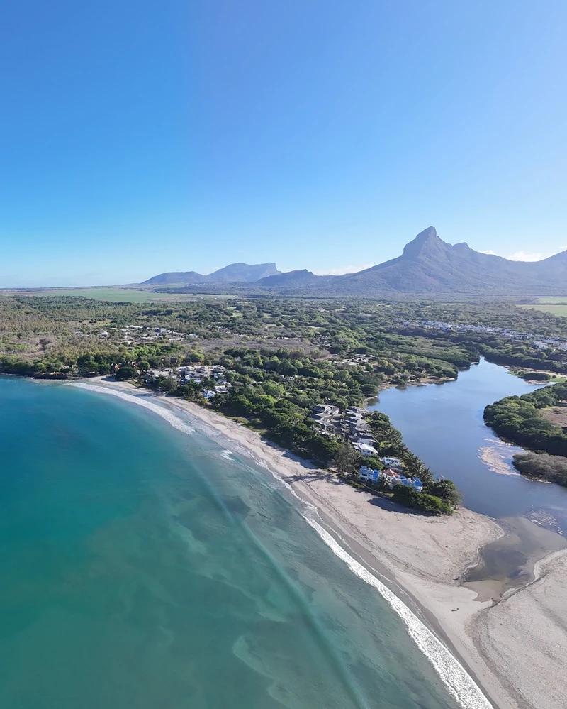 Tamarin Beach in Mauritius