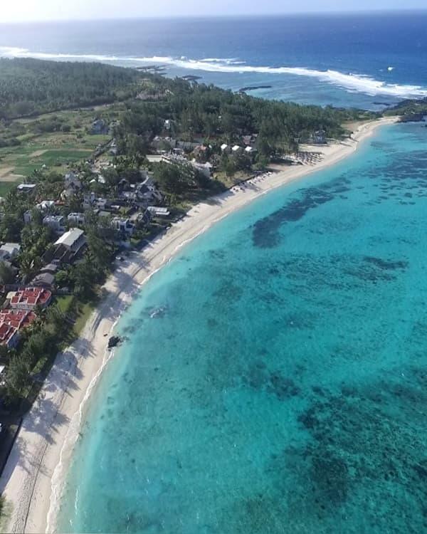 Trou d'Eau Douce Beach in Mauritius