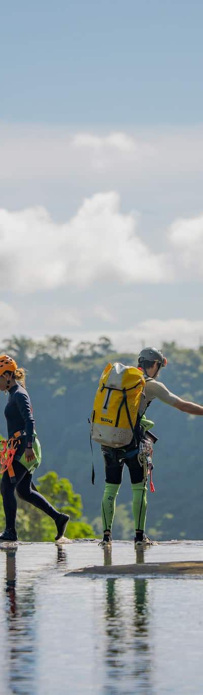 Canyoning Tamarind Falls Beach photo 3