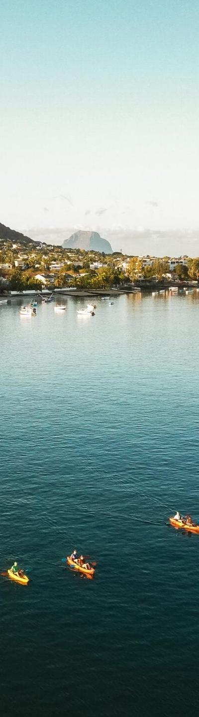 Kayak with Dolphins in Mauritius Beach photo 4