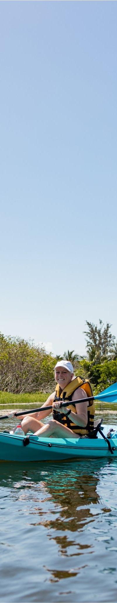 Kayak on the Tamarin River Beach photo 2