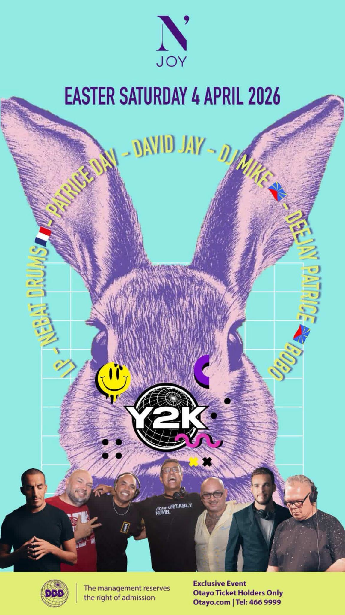 Poster: Easter Saturday Y2K